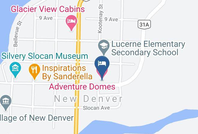 Central Kootenay - Adventure Domes Maps