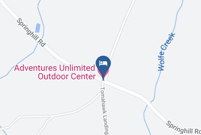 Santa Rosa - Adventures Unlimited Outdoor Center Maps