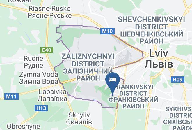 Lviv - Advenus Hotel Maps