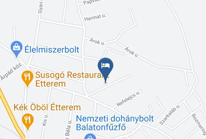 Balatonfuzfo - Ady Endre 9 A Maps