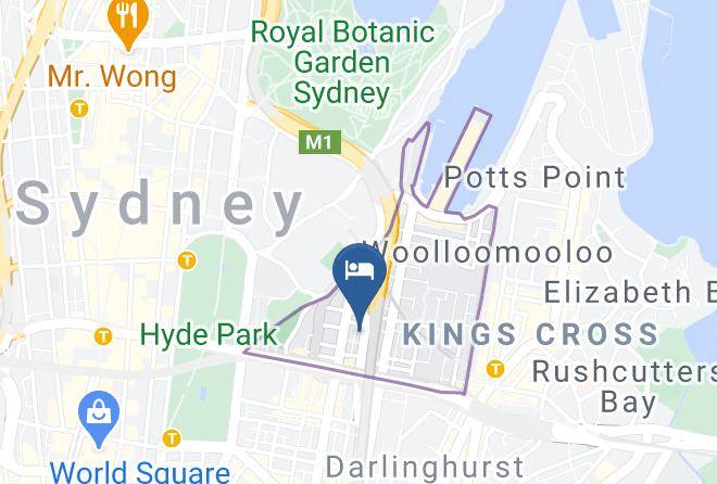 Sydney - Ady's Place Backpackers Sydney Maps