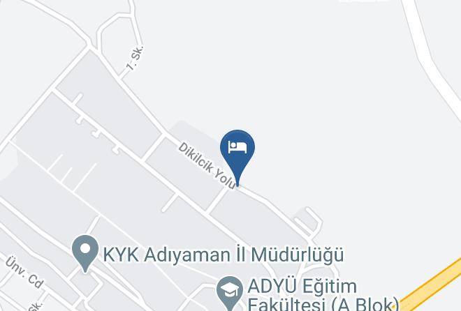 Adiyaman Altinsehir - Adyu Turizm Uygulama Oteli Maps
