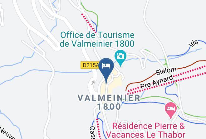 Savoie - Aec Vacances Le Grand Fourchon Maps