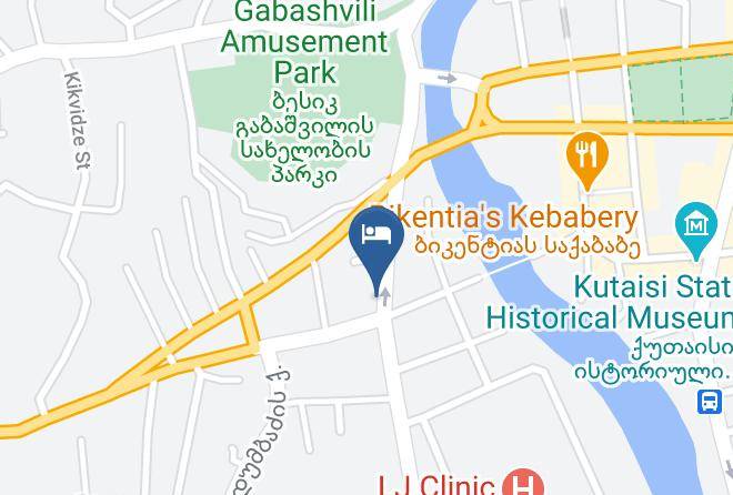 Kutaisi - Aeetes Palace Hotel Maps