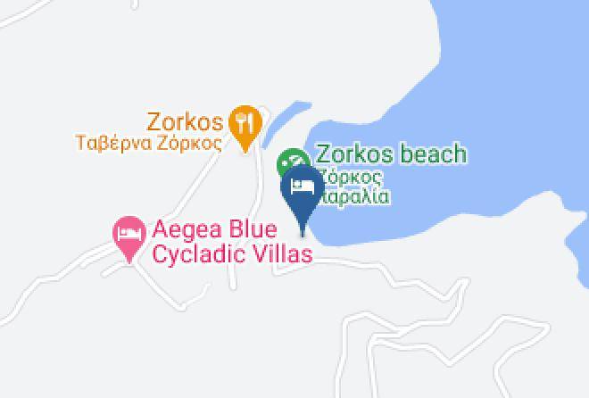 Cyclades - Aegea Blue Cycladic Resort Maps