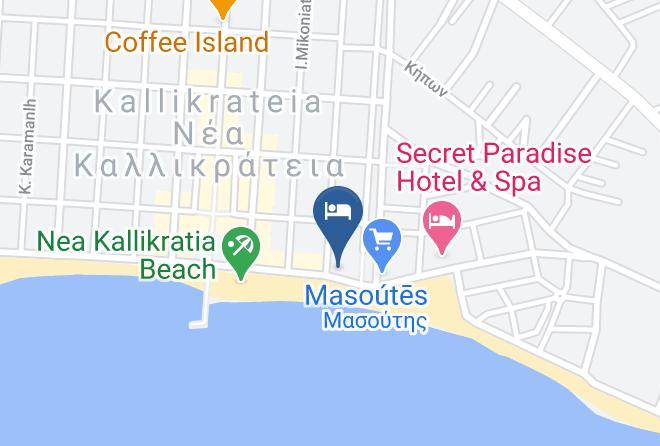 Khalkidhiki - Aegean Blue Maps