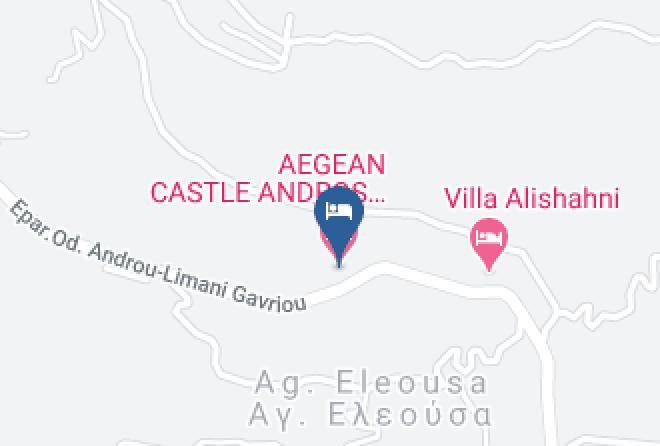 Cyclades - Aegean Castle Andros Adults Only Maps