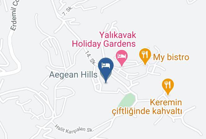Mugla - Aegean Hills Maps