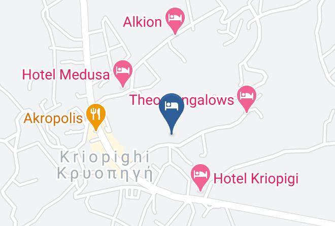 Khalkidhiki - Aegean Hotel Maps