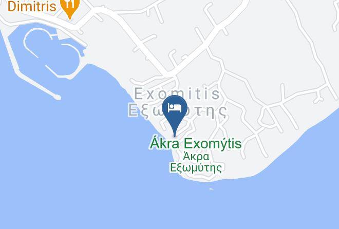 Aegean Melody Suites Map