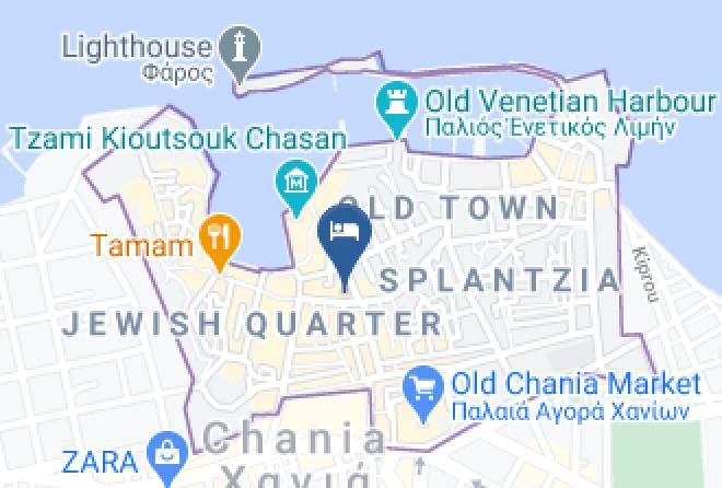 Khania - Aegean Palace Hotel Maps