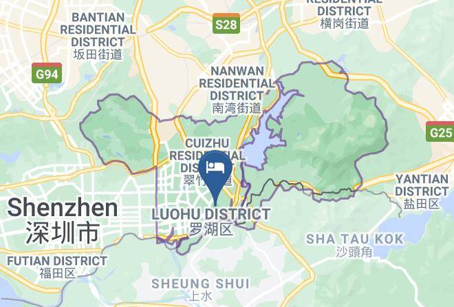 Shenzhen - Aegean Romantic Theme Hotel Maps