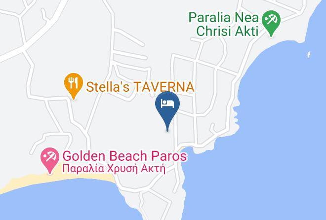 Aelia Hospitality Paros Map