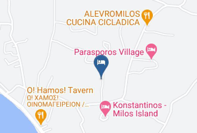 Aelia Suites Milos Map