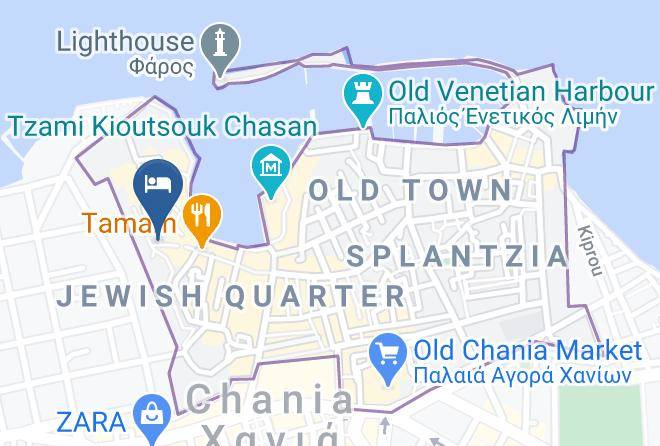 Khania - Aelios Design Hotel Maps