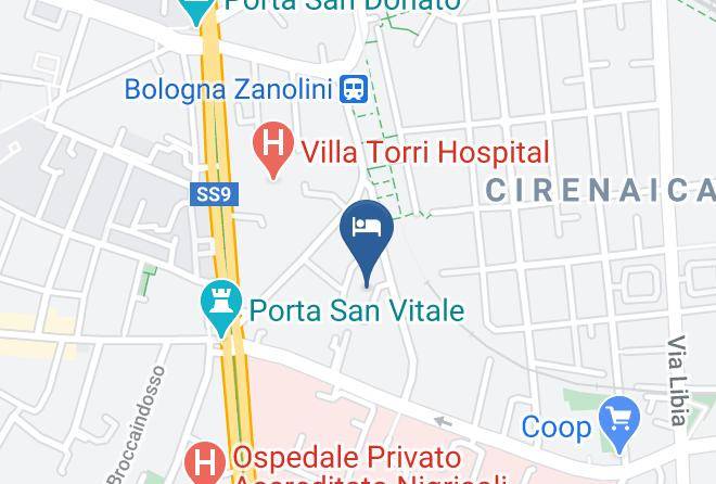 Bologna - Aemilia Hotel Maps