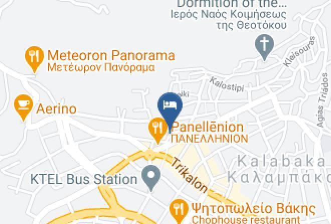 Trikala - Aeolic Star Hotel Maps