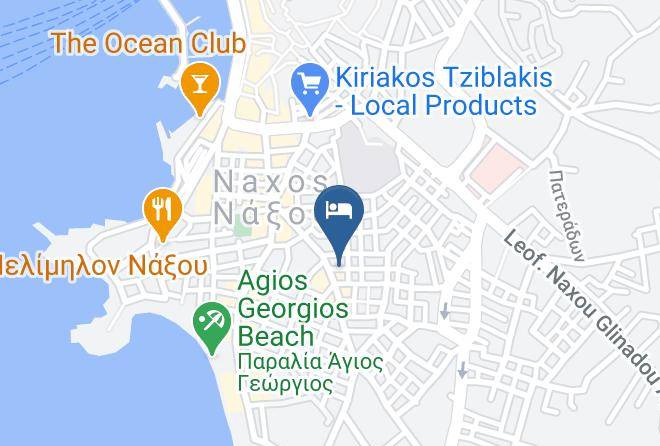 Aeolis Boutique Hotel Naxos Map