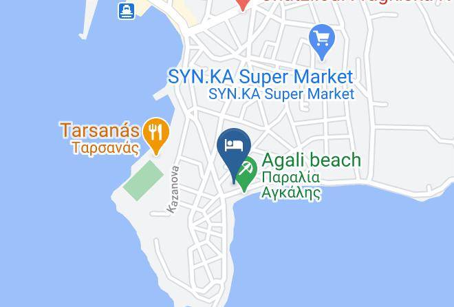 Tinos - Aeolos Bay Hotel Maps