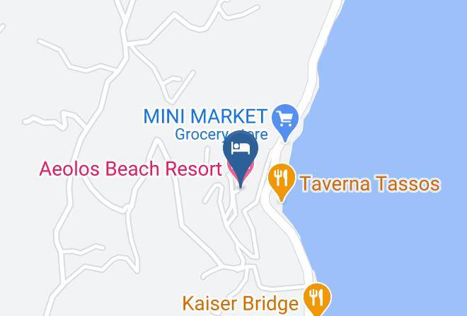 Kerkira - Aeolos Beach Resort Maps