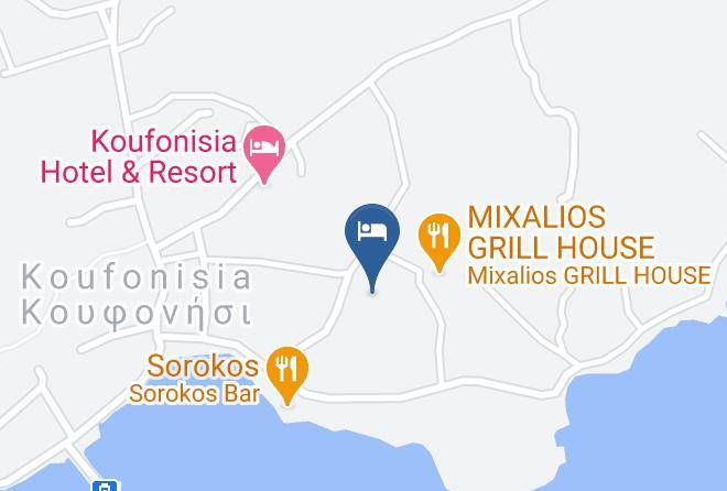 Naxos - Aeolos Hotel Maps