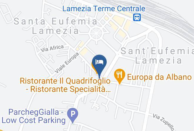 Catanzaro - Aer Hotel Phelipe Maps