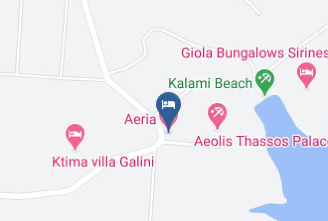 Thasos - Aeria Hotel Maps