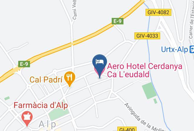 Girona - Aero Hotel Cerdanya Ca L'eudald Maps