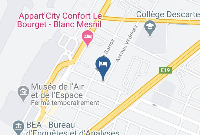 Seine St Denis - Aero Hotel Maps