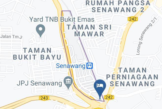 Seremban - Aero Star Hotel Maps