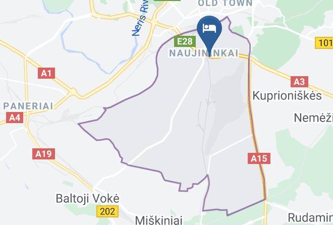 Vilnius - Aerohotel Maps