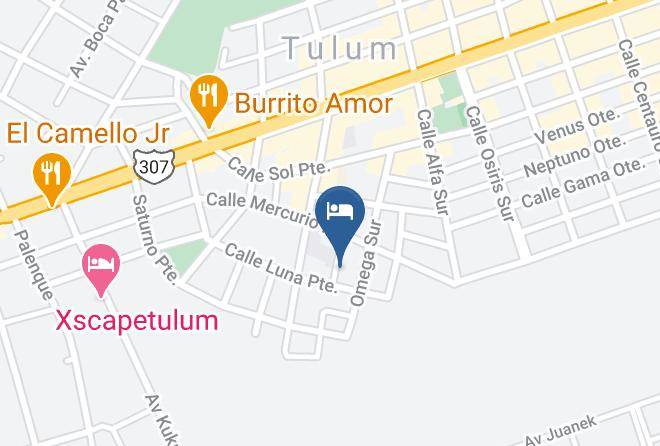 Tulum - Aerolito Tulum Maps