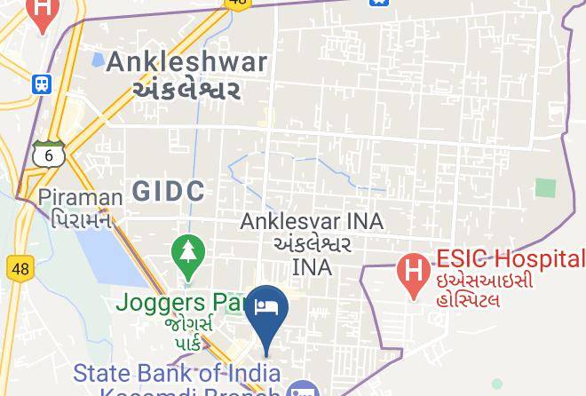 Ankleshwar - Aeron Hotel Maps