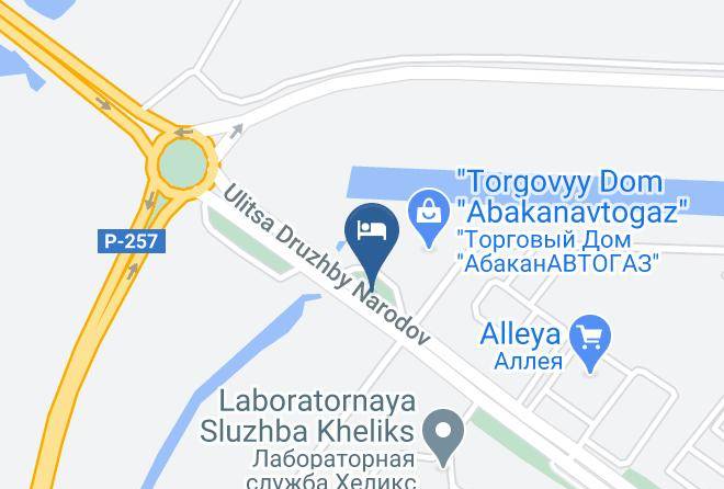 Abakan - Aerootel' Maps