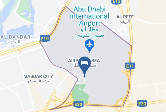 Abu Dhabi - Aerotel Abu Dhabi Maps