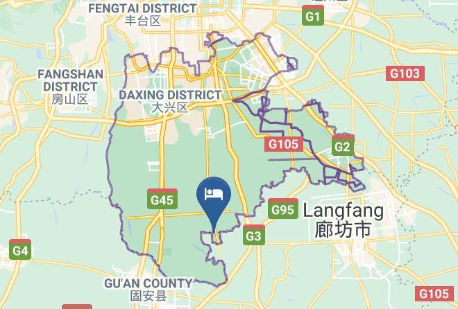 Daxing District - Aerotel Beijing Maps