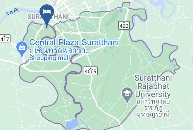 Amphoe Mueang Surat Thani - Aesthetic Resort Maps