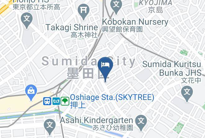 Sumida Ward - Aet Hotel Maps