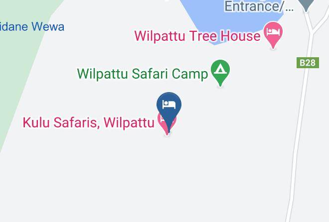 Aeth Hewana Wilpattu Map