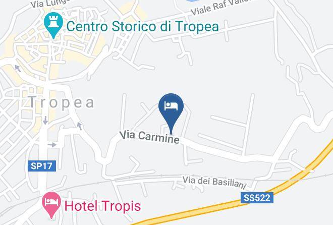 Vibo Valentia - Aether Suites Tropea Maps