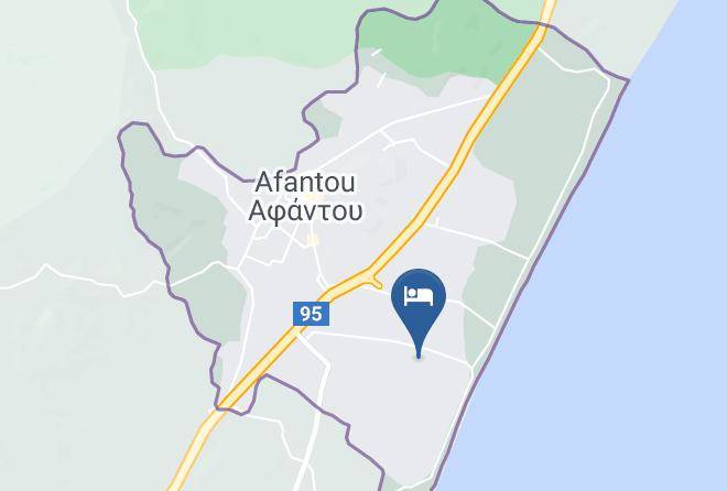 Dodecanese - Afandou Beach Resort Maps