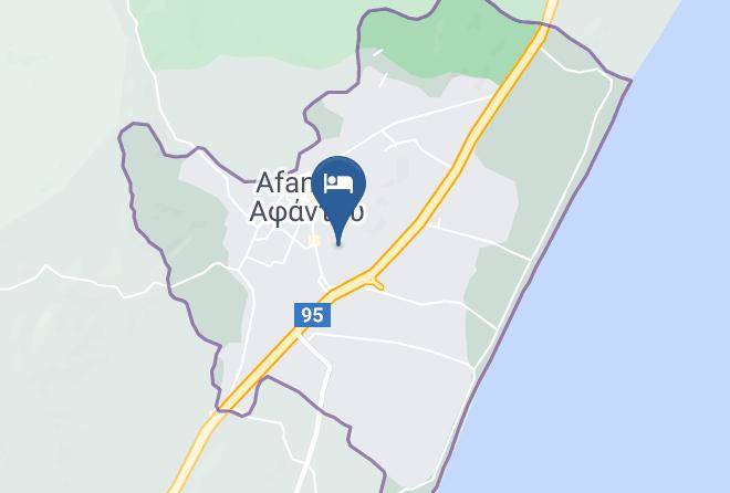 Afandou Sky Hotel Map