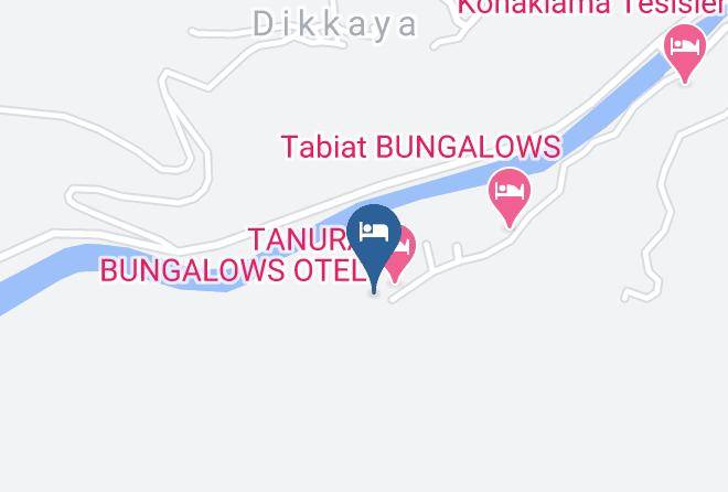 Camlihemsin - Afara Bungalows Otel & Cafe Maps