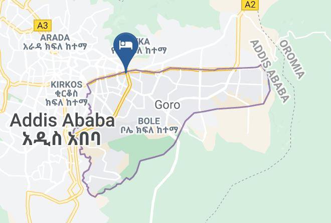 Addis Ababa - Afarensis International Hotel Maps