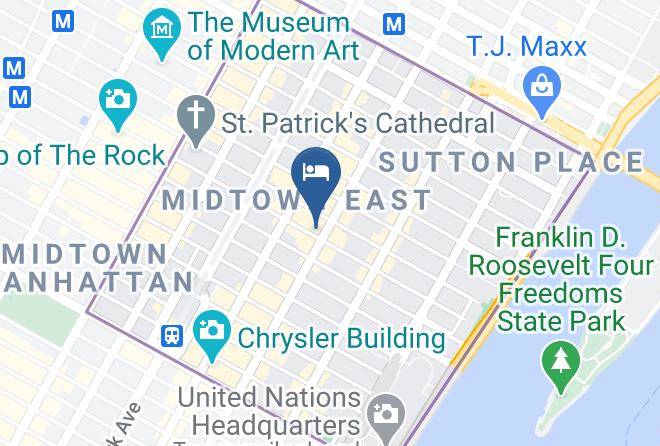 New York - Fifty Hotel & Suites By Affinia Maps