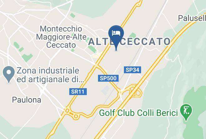 Vicenza - Affita Camere Cavallino Bianco Maps