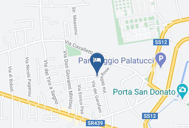 Lucca - Affittacamere Il Cactus Maps