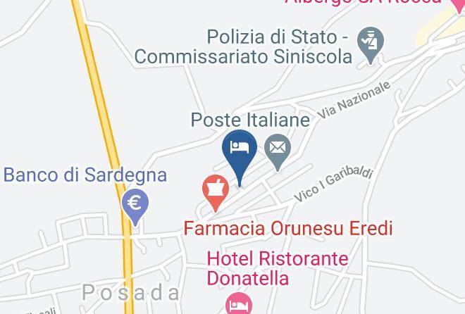 Nuoro - Affitta Camere Blue Sea Maps