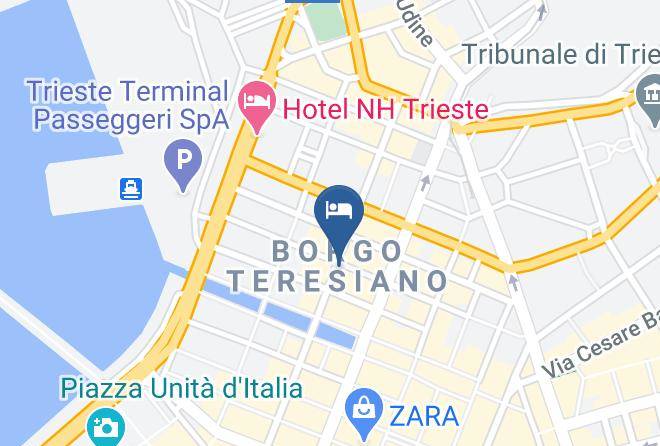 Trieste - Affitta Camere Di Berzi Patrik Maps