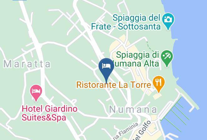 Ancona - Affitta Camere Sabri Numana Maps